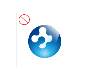 심볼마크의 일부 요소를 변형한 경우의 이미지 예시