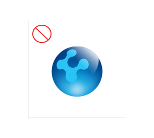 심볼마크의 일부 색상을 변경한 경우의 이미지 예시