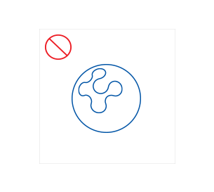 심볼마크를 라인으로 사용한 경우의 이미지 예시